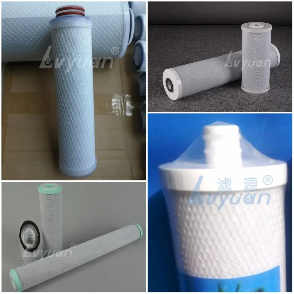 Lvyuan titanium stainless steel filter housing manufacturers with fin end cap for sea water desalination15 3