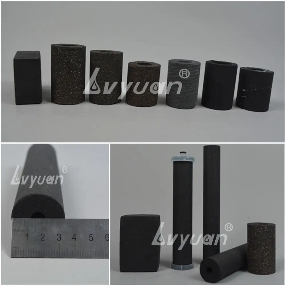 Lvyuan titanium stainless steel filter housing manufacturers with fin end cap for sea water desalination15 5