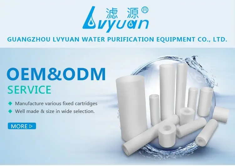 Lvyuan Filter pp pleated filter cartridge directly sale for factory 2
