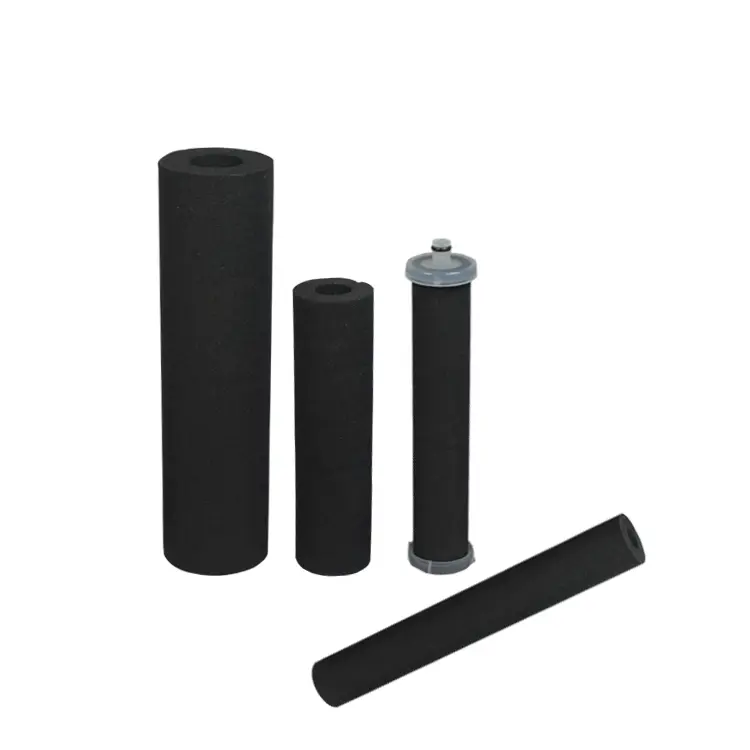 Safe to Use Sintered Carbon Filter Cartridge Supply for Electrical Liquid Filtration 6