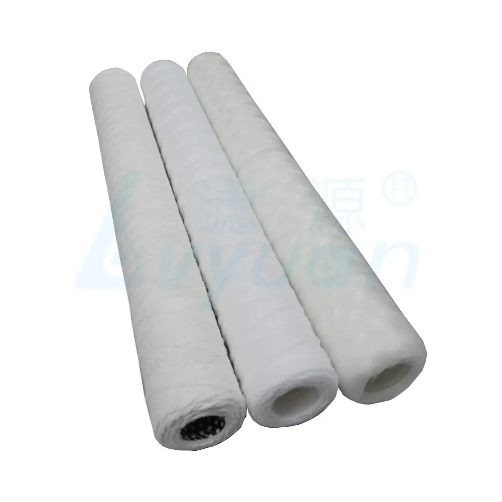 Lvyuan titanium stainless steel filter housing manufacturers with fin end cap for sea water desalination25 4
