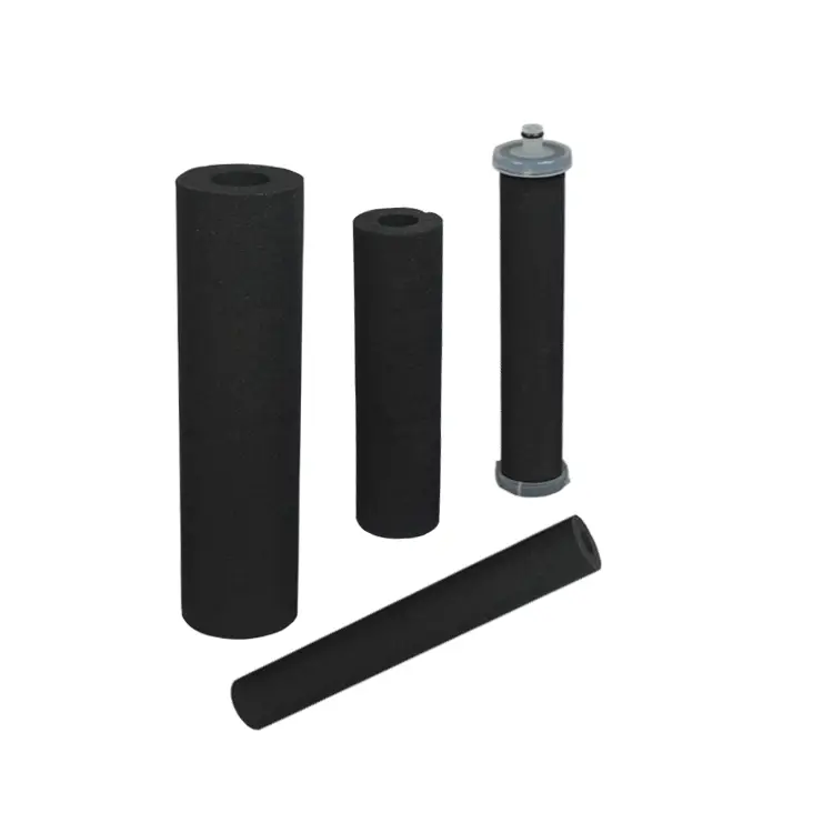 Lvyuan Filter Sintered Carbon Filter Cartridge Sintered Carbon Filter Cartridgemanufacturing 4