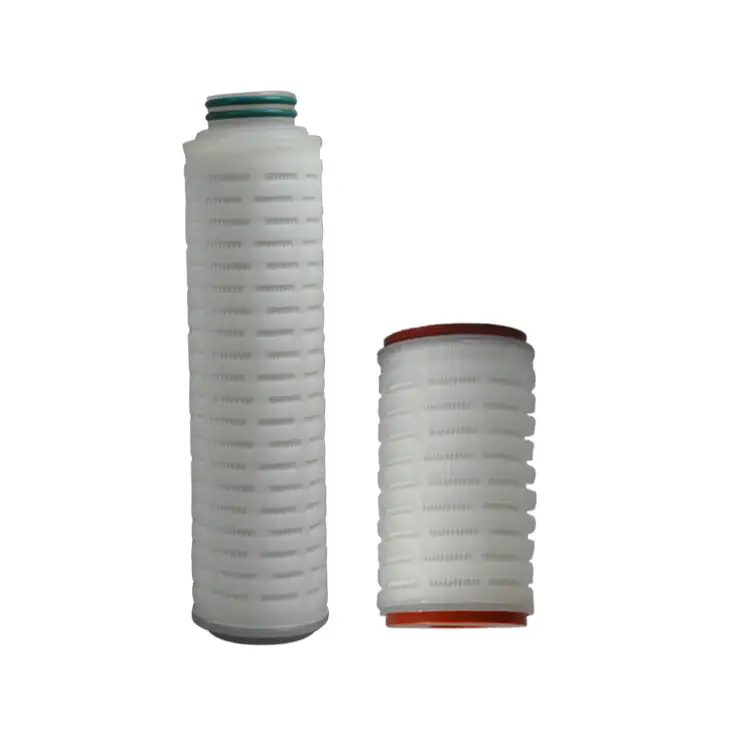 Yüksek kalite ucuz 02 mikron kıvrımlı su filtre kartuşu 1