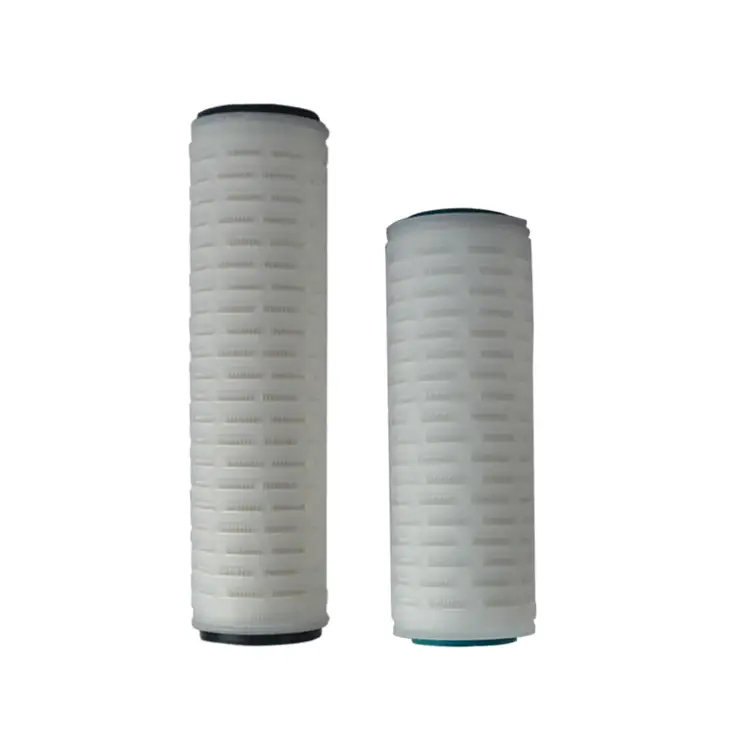China supplier 0.22um pes pleated code 7 filter cartridge 1