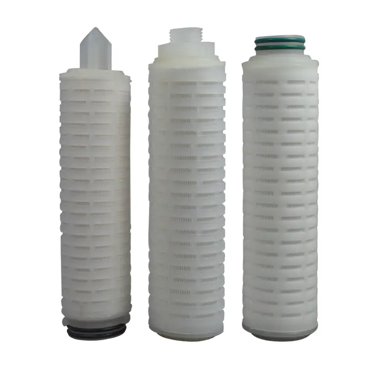 Chinese high quality 10 inch pes pleated filter cartridge 1