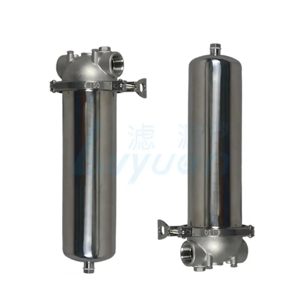 Lvyuan titanium stainless steel filter housing manufacturers with fin end cap for sea water desalination83 6