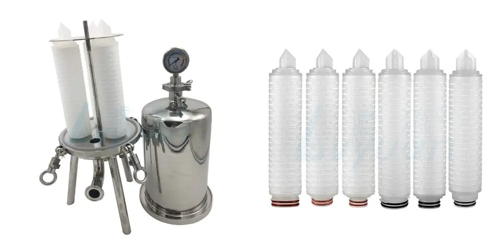 Lvyuan pleated filter cartridge exporter for water Purifier 2