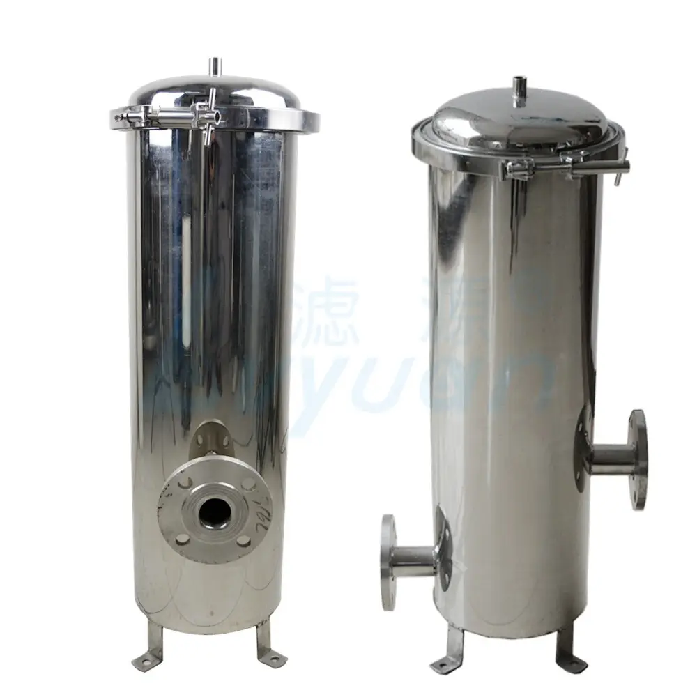 Lvyuan titanium stainless steel filter housing manufacturers with fin end cap for sea water desalination79 8