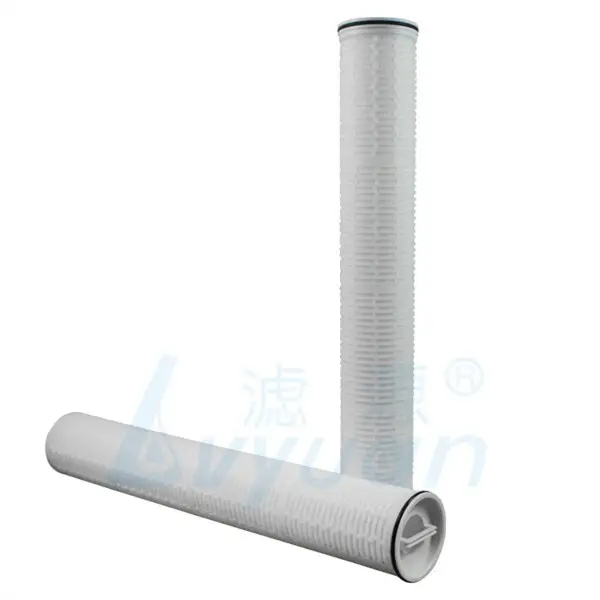 Lvyuan titanium stainless steel filter housing manufacturers with fin end cap for sea water desalination44 6