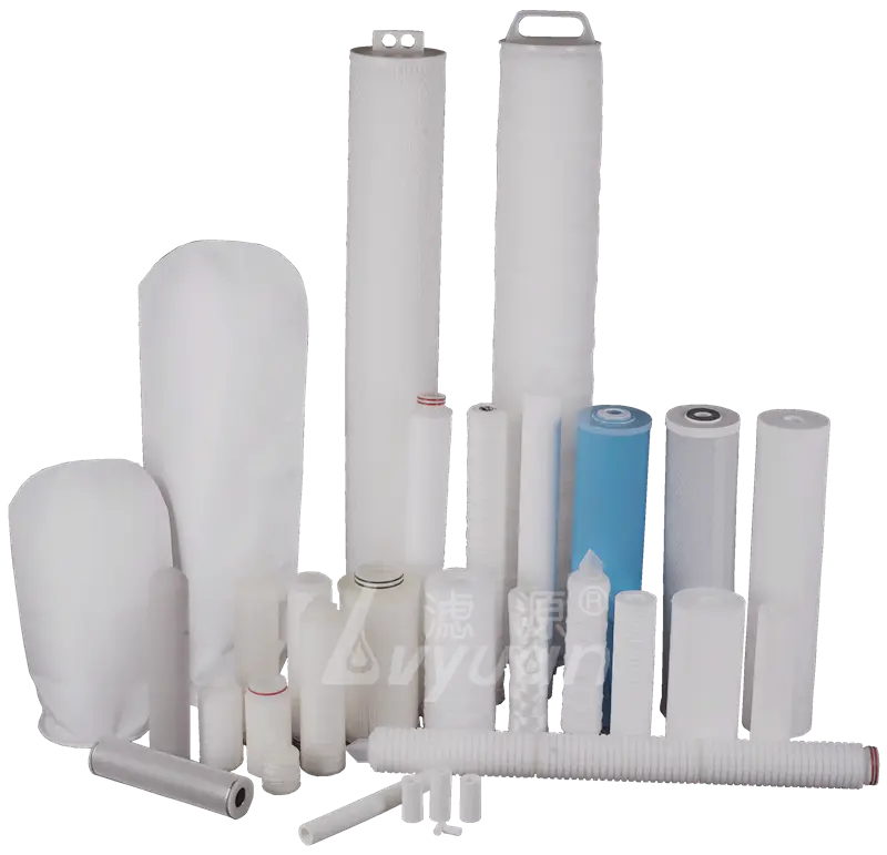 Lvyuan titanium stainless steel filter housing manufacturers with fin end cap for sea water desalination46 2