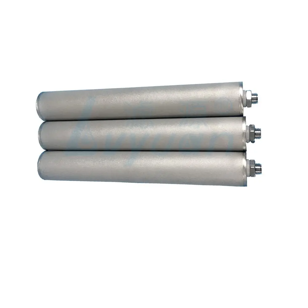 Lvyuan titanium stainless steel filter housing manufacturers with fin end cap for sea water desalination46 5