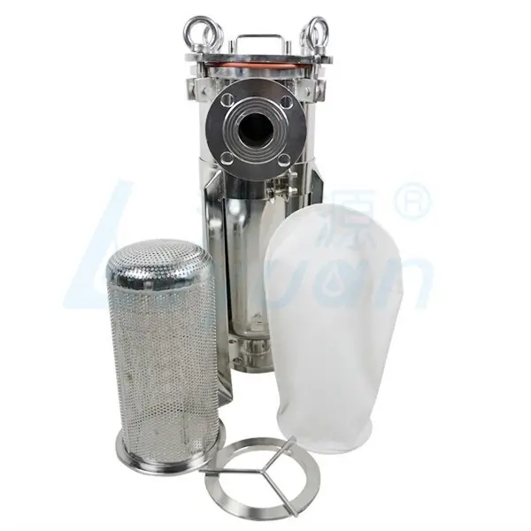 Lvyuan titanium stainless steel filter housing manufacturers with fin end cap for sea water desalination114 5