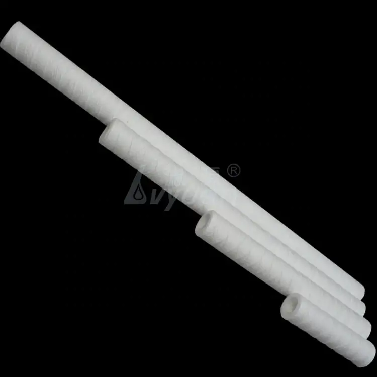 spiral/wire wound filter cartridge 10 20 30 40 inches for oil filtration 1