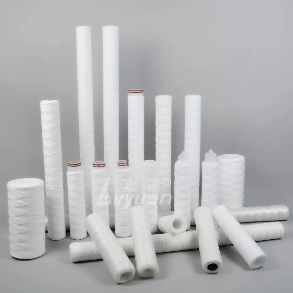 Lvyuan titanium stainless steel filter housing manufacturers with fin end cap for sea water desalination55 2