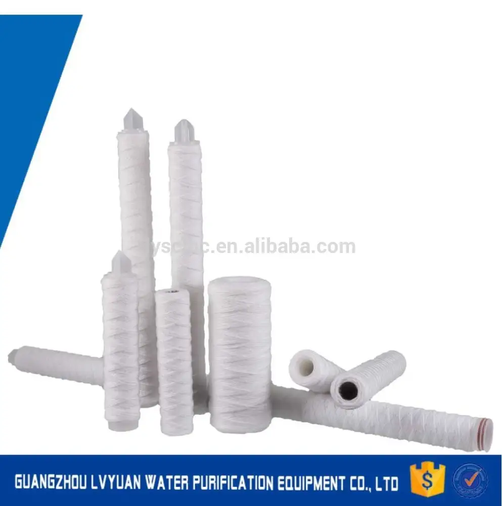 10 20 30 40 inch 5 micron cartridge filter PP Yarn Sediment in Water treatment 1