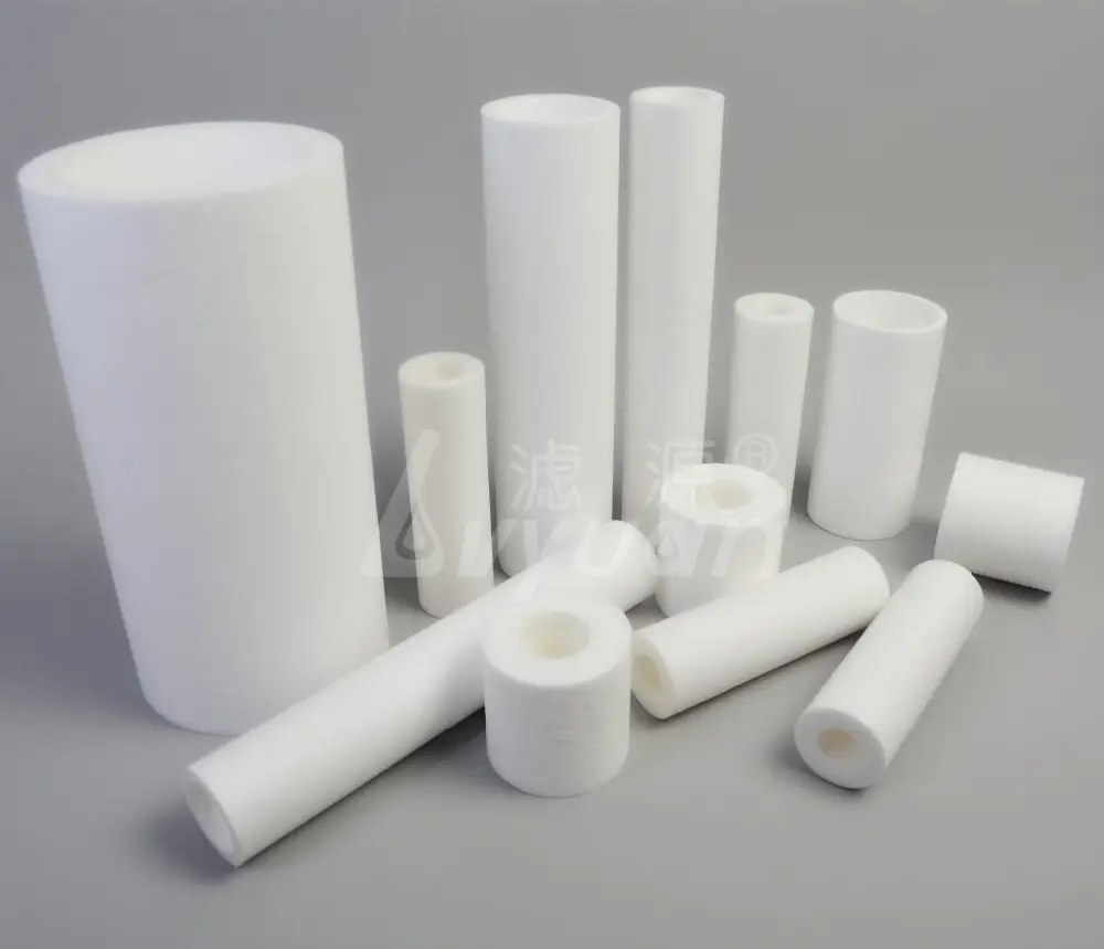 Lvyuan titanium stainless steel filter housing manufacturers with fin end cap for sea water desalination58 4
