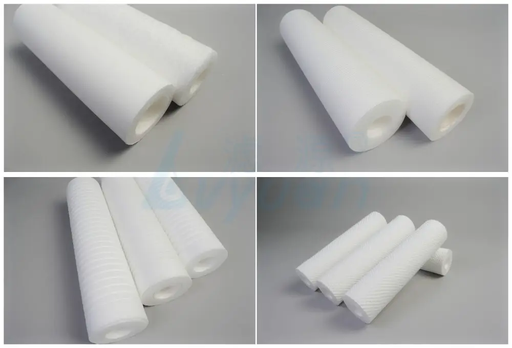 Lvyuan titanium stainless steel filter housing manufacturers with fin end cap for sea water desalination58 2