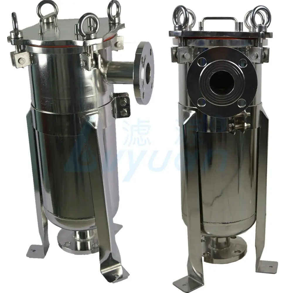 Lvyuan titanium stainless steel filter housing manufacturers with fin end cap for sea water desalination79 6