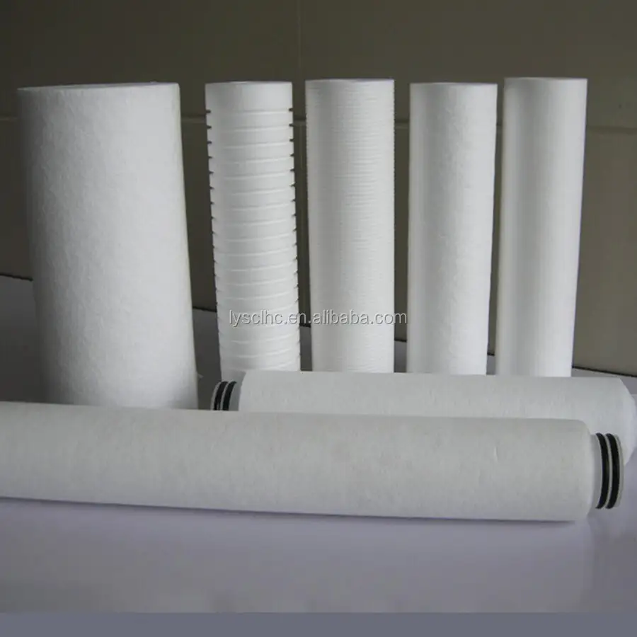 RO spun filter for PP polypropylene cartridge 10