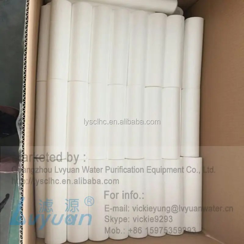 High filtration 10 20 inch big blue wine sediment filter/PP water filter element 7 High filtration 10 20 inch big blue wine sediment filter/PP water filter element 17