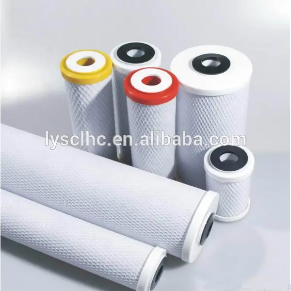 CTO coconut shell activated carbon filter cartridge/jumbo size carbon block filter made in Guangzhou 1