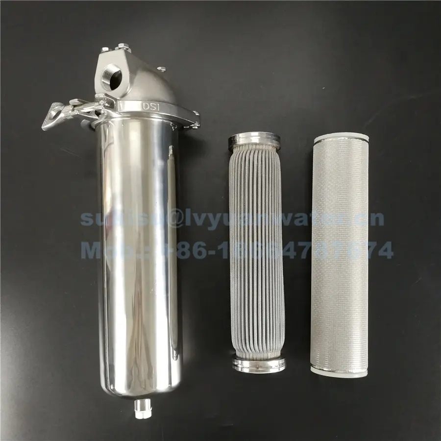 Sintered Polyethylene Filter - for Manufacturing - Lvyuan Filter 5
