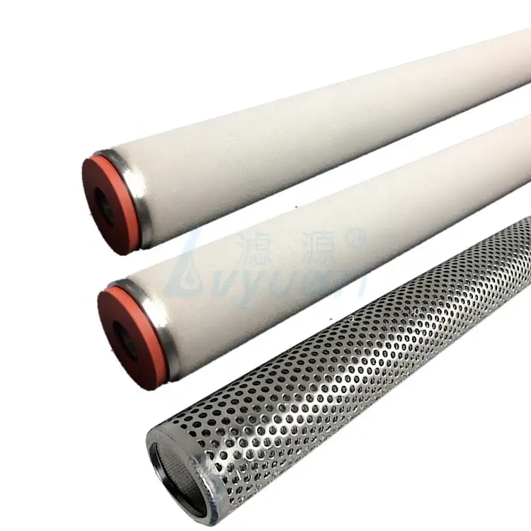 sintered metal filter 5 10 20 30 40 inch filter water high temperature resistance 1