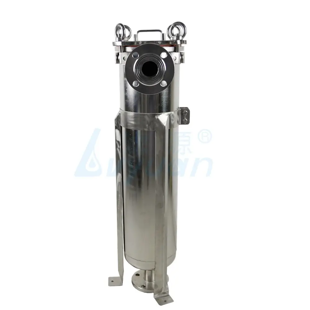Lvyuan titanium stainless steel filter housing manufacturers with fin end cap for sea water desalination83 8