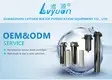 Lvyuan titanium stainless steel filter housing manufacturers with fin end cap for sea water desalination90 2