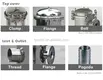 Lvyuan titanium stainless steel filter housing manufacturers with fin end cap for sea water desalination91 3