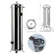 Lvyuan titanium stainless steel filter housing manufacturers with fin end cap for sea water desalination97 6