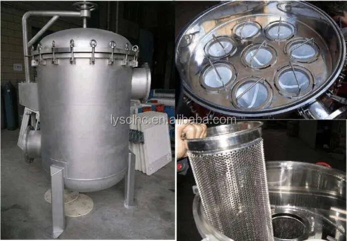 Lvyuan titanium stainless steel filter housing manufacturers with fin end cap for sea water desalination119 10