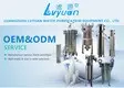 Lvyuan titanium stainless steel filter housing manufacturers with fin end cap for sea water desalination119 2