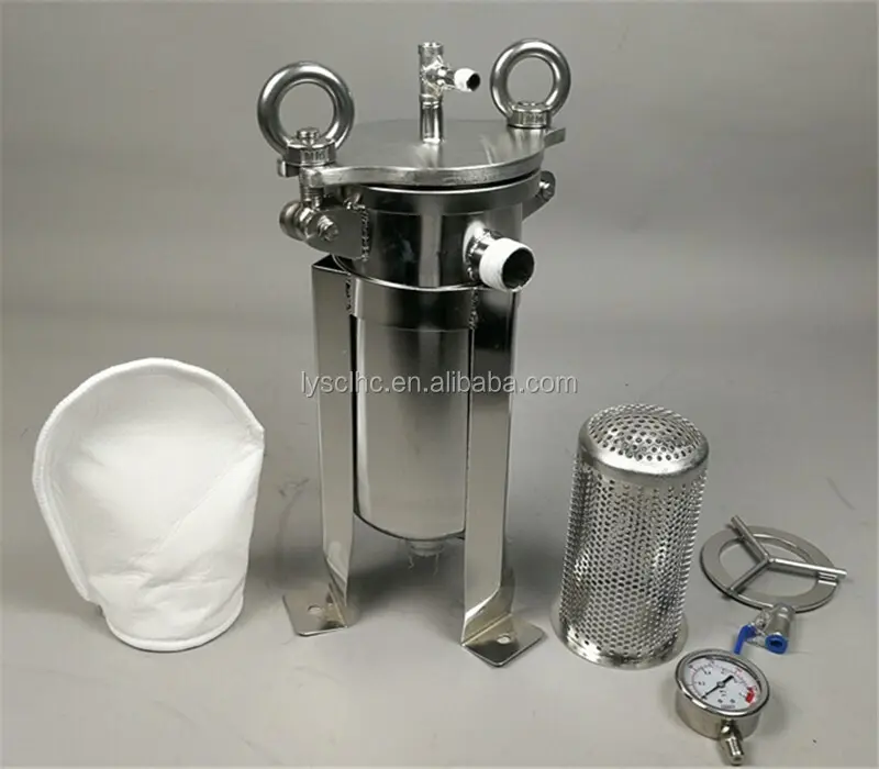 Lvyuan titanium stainless steel filter housing manufacturers with fin end cap for sea water desalination119 6