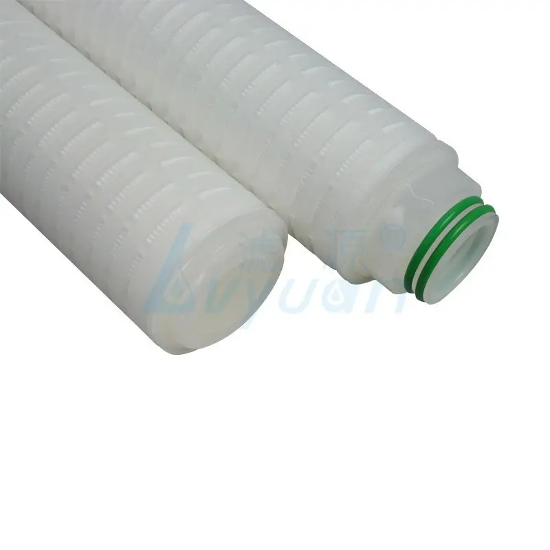 Lvyuan titanium stainless steel filter housing manufacturers with fin end cap for sea water desalination117 8