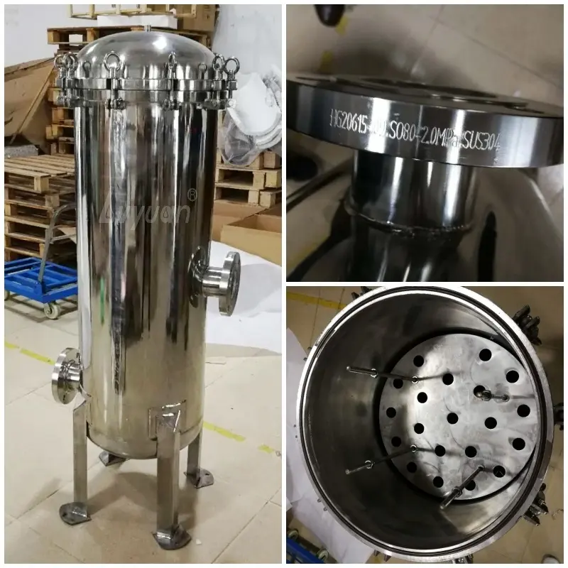 Lvyuan Filter Stainless Steel Multi Cartridge Filter Housing Manufacturer 2