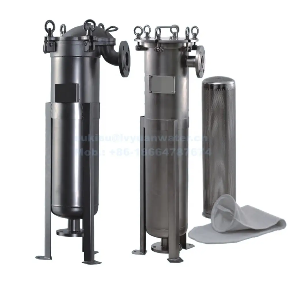 Honey Micro Filter filtration equipment with bag filter housing 1