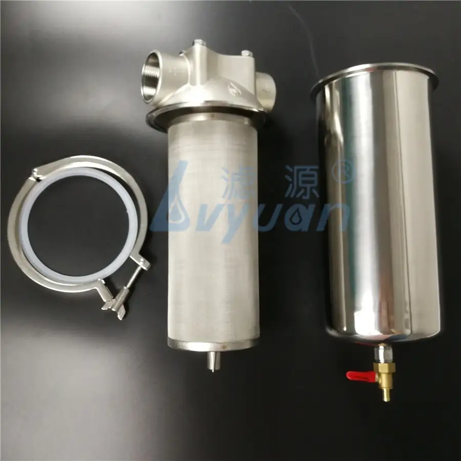 10 20 inch Jumbo BB Cartridge Stainless Steel Water Filter Housing 1
