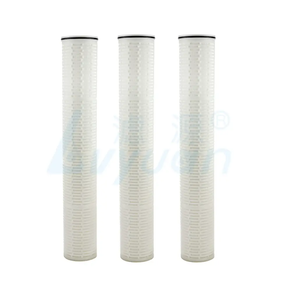 Lvyuan titanium stainless steel filter housing manufacturers with fin end cap for sea water desalination114 9