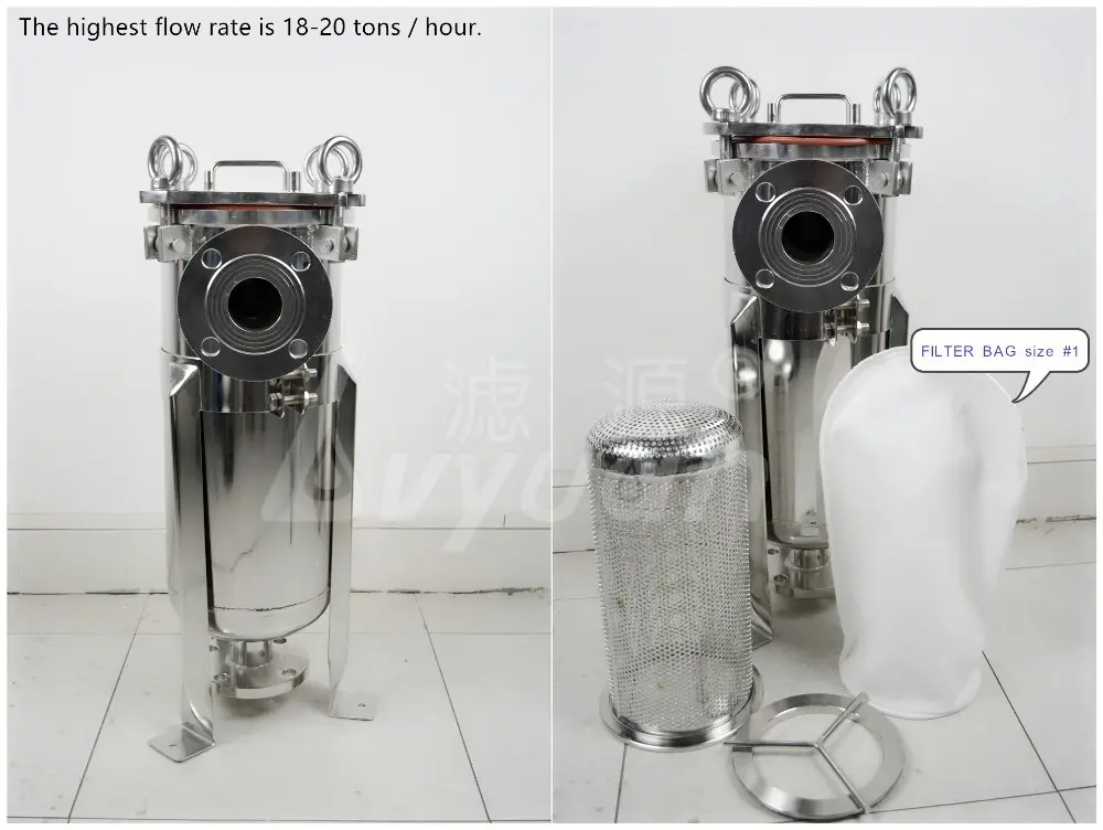 Lvyuan titanium stainless steel filter housing manufacturers with fin end cap for sea water desalination117 3
