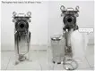 Lvyuan titanium stainless steel filter housing manufacturers with fin end cap for sea water desalination117 3
