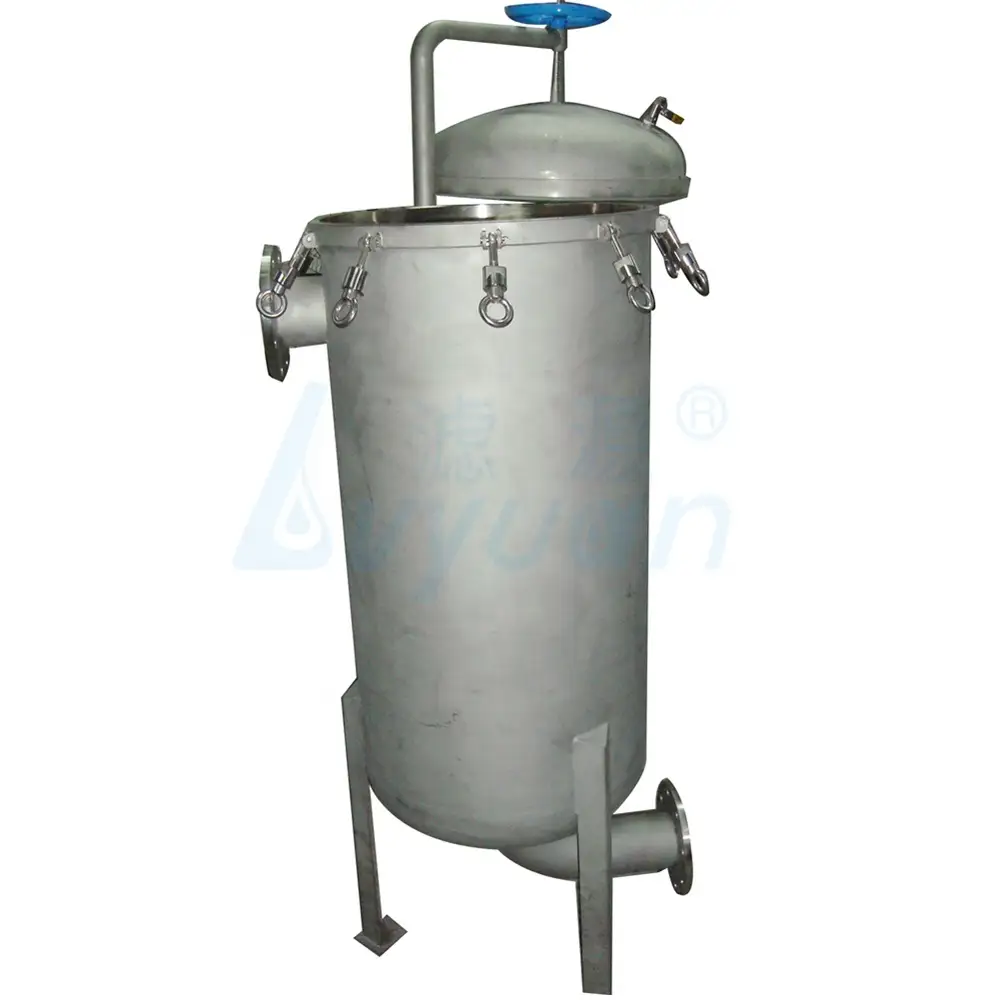 High Flow Quick Open multi Bag Filter Housing with 5 micron filter bag for water filtration 1