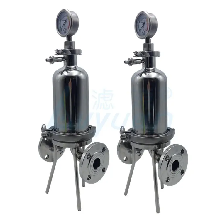 Lvyuan titanium stainless steel filter housing manufacturers with fin end cap for sea water desalination131 7