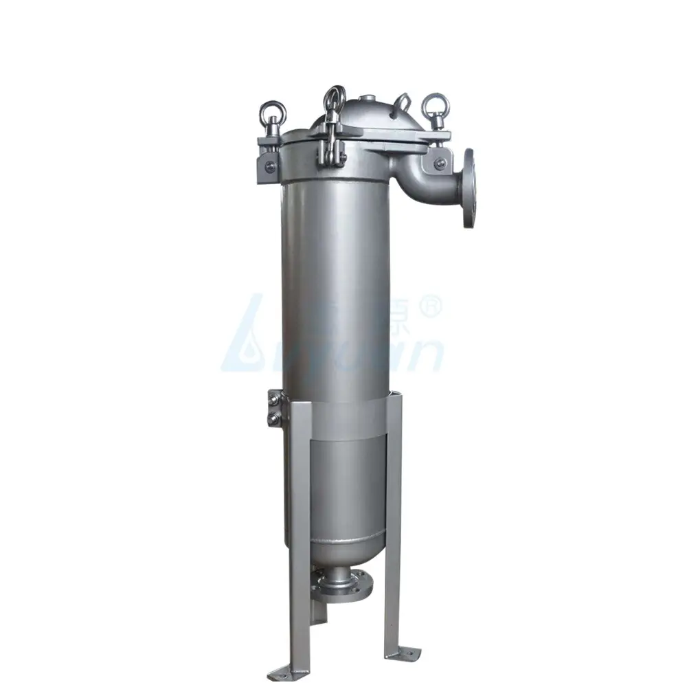Lvyuan titanium stainless steel filter housing manufacturers with fin end cap for sea water desalination131 6