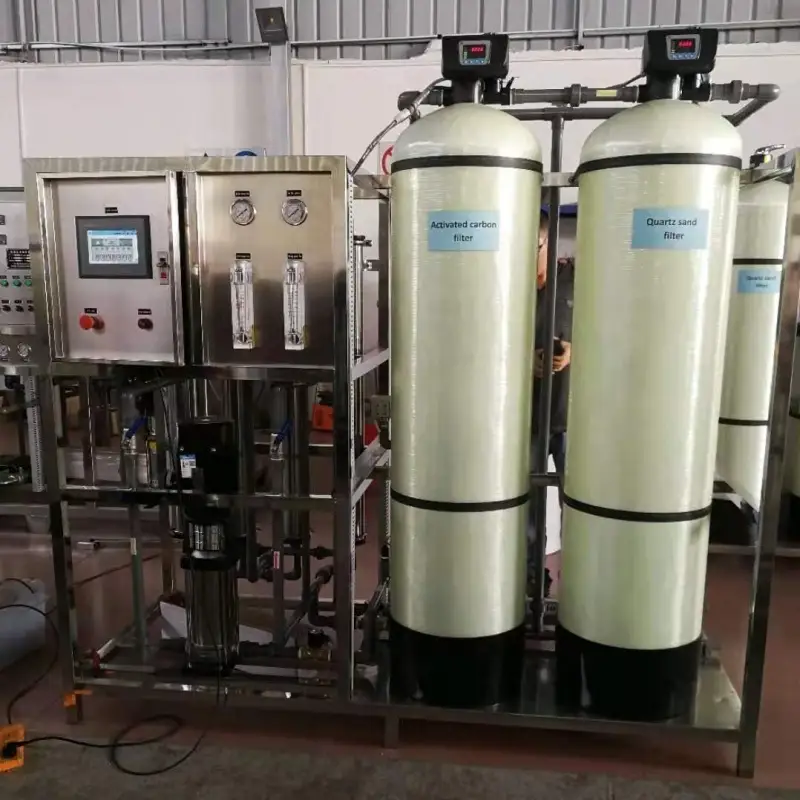 Factory Price 1000LPH RO Plant Reverse Osmosis System for Borehole/underground/Tap/brackish/Sea Water Machine 1