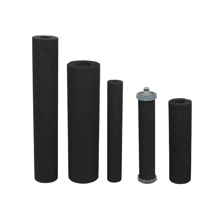 4 inç karbon filtre su makinesi pp karbon filtreler 1