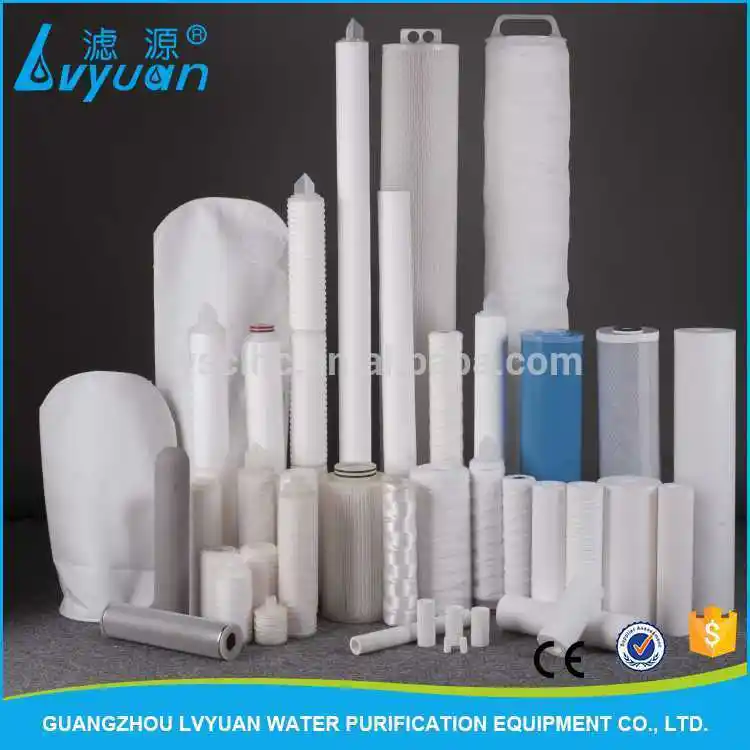 DOE end caps pleated filter cartridge for Polypropylene 1