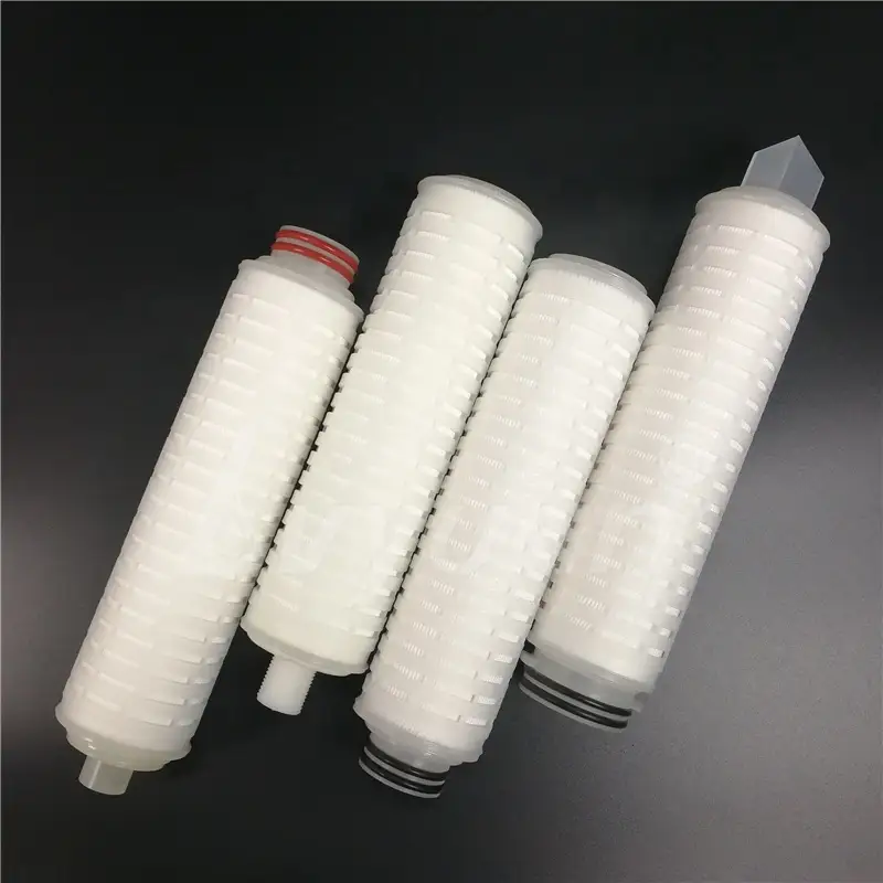 DOE hydrophilic pp micropore membrane pleated filter element/hydraulic filter element with 5 micron 1