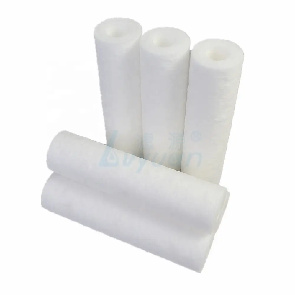 1 caja/50/Uds. Cartucho de filtro soplado por fusión de polipropileno de 10 pulgadas * 2,5 pulgadas/cartucho de filtro de agua de sedimento pp 1