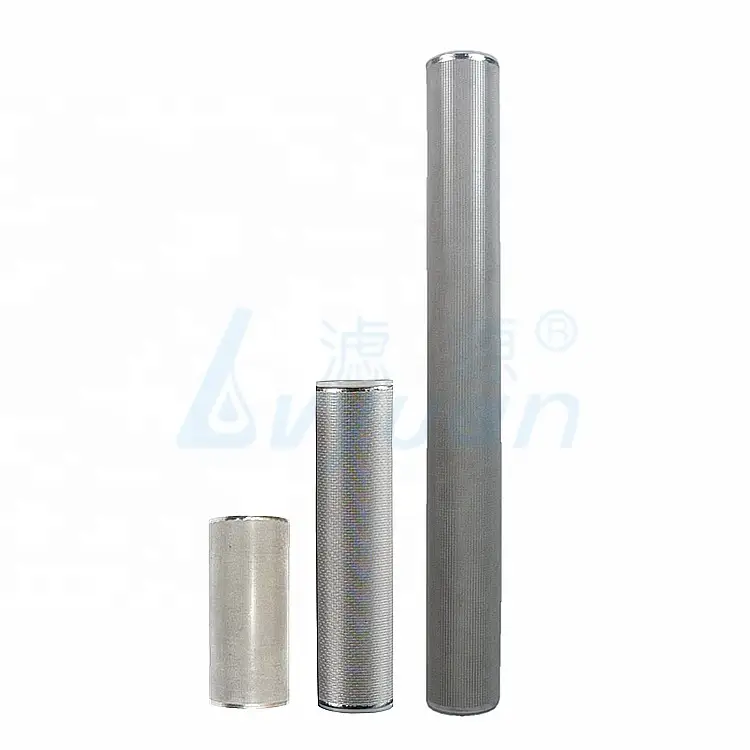 ss316 stainless steel sintered filter cartridge/stainless steel metal mesh filter cartridge for liquid filtration 1